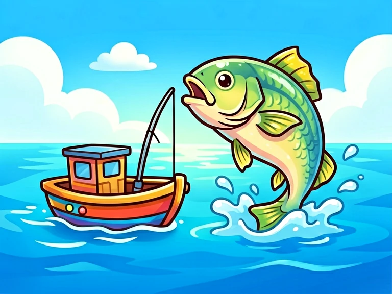 Idle Fishing game cover