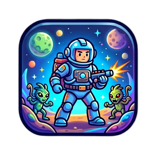 Star Marine idle game cover