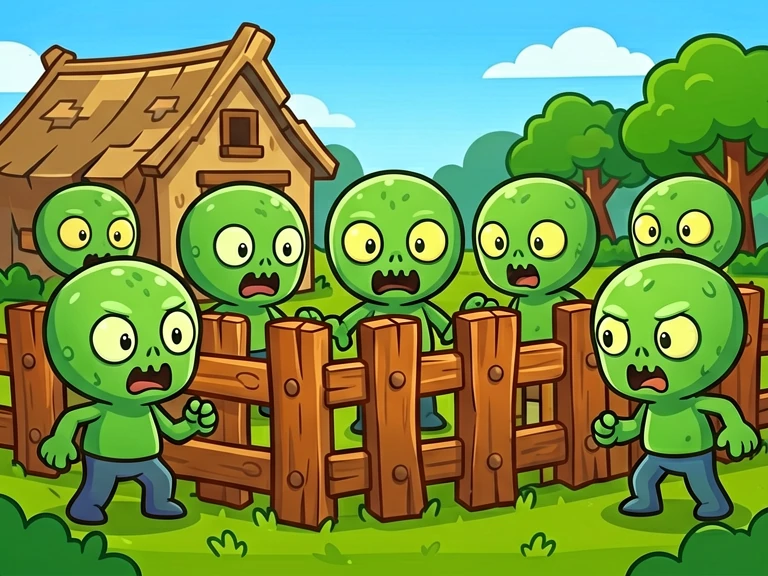 Idle Survivors zombie game cover